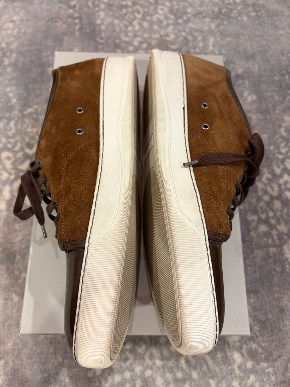 LANVIN MENS SNEAKERS SIZE 10 - Picture 2 of 10